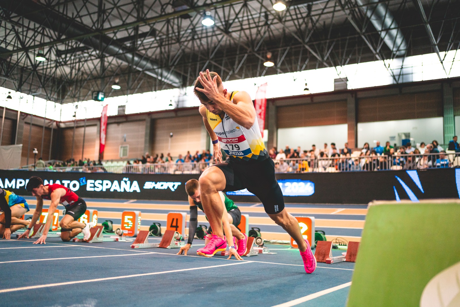 Trist&aacute;n C&aacute;rdenas bate el r&eacute;cord de Navarra en los 100 metros lisos